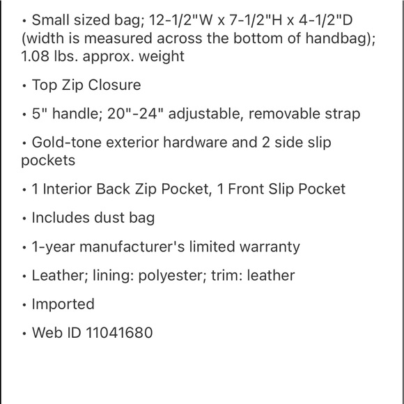 Michael Kors Small Sullivan Nomad Leather Convertible Zip Top Tote Crossbody - Picture 11 of 14